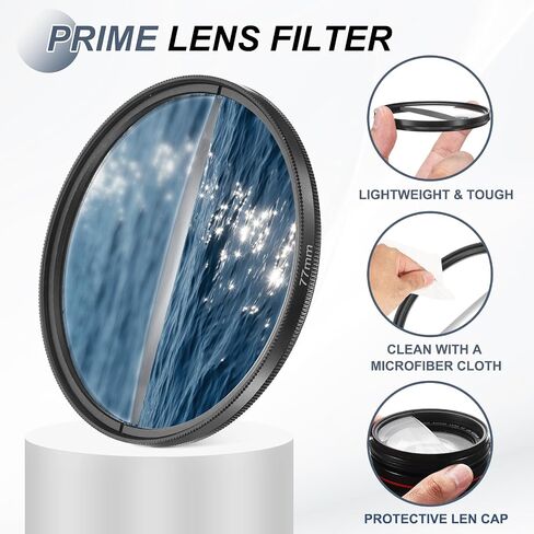PATIKIL 58 مم مرشح DIOPTER مقسمة ، PRISM DIPPTER DIOPTER HAYPERS EFFERS FILLES FILLES in Saudi Arabia