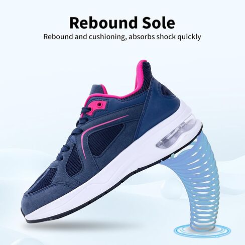 Gannou Wide Toe Box Shoes Women Athletic Running Tennis Sneakers Wide Width Walking Shoes for Gym Litness in Kuwait