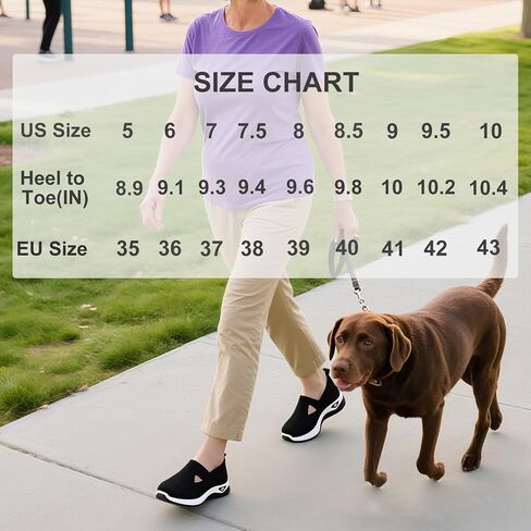 Generic Women's Walking Shoes: Breathable, Comfortable, Non-Slip, Lightweight, Arch Support, Perfect for Indoor/Outdoor, Spring/Summer/Fall, White, US Women's Sizes in Saudi Arabia