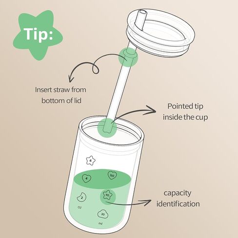 كأس Sippy لمدة 6/6 شهر+ شهرية ، كأس تدريب على السيليكون مع غطاء القش ، 7 أوقية كؤوس الأطفال من 6 إلى 12 شهرًا ، للرضع والأطفال الصغار (المرجان) in Saudi Arabia
