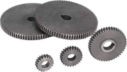 5Pcs Lathe Gear Metal Mini T80 T45 T25 T20 Accessory Replacement Set Kit for Cutting Professional Accessories in Saudi Arabia