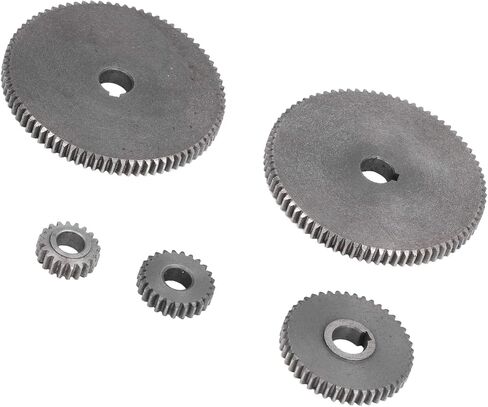 5Pcs Lathe Gear Metal Mini T80 T45 T25 T20 Accessory Replacement Set Kit for Cutting Professional Accessories in Saudi Arabia