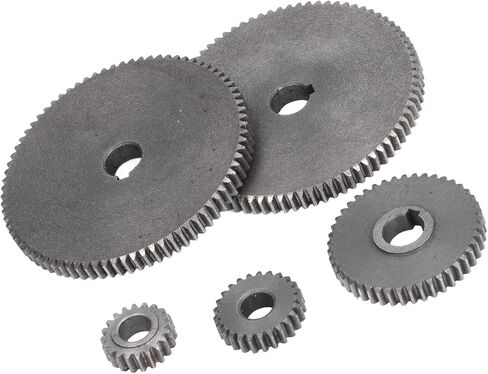 5Pcs Lathe Gear Metal Mini T80 T45 T25 T20 Accessory Replacement Set Kit for Cutting Professional Accessories in Saudi Arabia