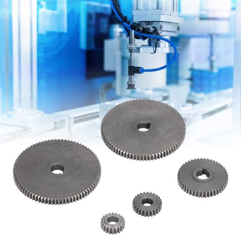 5Pcs Lathe Gear Metal Mini T80 T45 T25 T20 Accessory Replacement Set Kit for Cutting Professional Accessories in Saudi Arabia