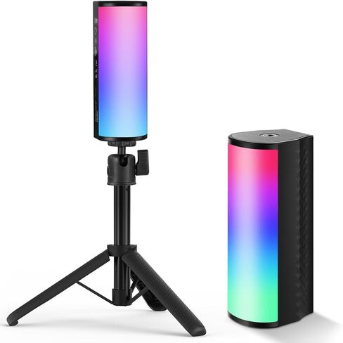 Neewer Basic Magnetic Light Light Wand مع ترايبود المكتب ، 360 درجة كاملة RGB مصباح الفيديو LED عصا ضوء أنبوب ، 2500 مللي أمبير في الساعة 2500-8500 كيل in Saudi Arabia