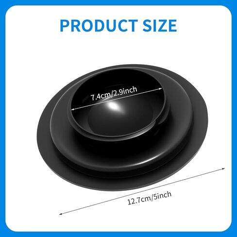 3183000 Compatible with Shop Vac Filter Retainer Cover Cap, Cartridge Filter Attachment, Vacmaster Compatible, Black in Saudi Arabia