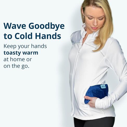 Mini - Microwavable Heating Pad & Reusable Cold Pack - Weighted Heating Pad for Cold Hands, Sore Neck, Achy Wrists - 4" x 8" - 1 lb (Jade Green) in Kuwait