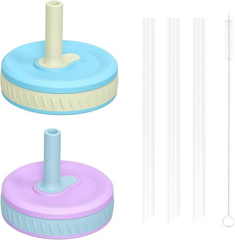 Tronco Replacement Lids for Elk and Friends, Pandaloo, Sursip Kids Cups (8oz/10oz/12oz/15oz) | Soft Silicone Spout, Spill-Resistant, BPA-Free, Easy to Clean, Durable Design in Kuwait