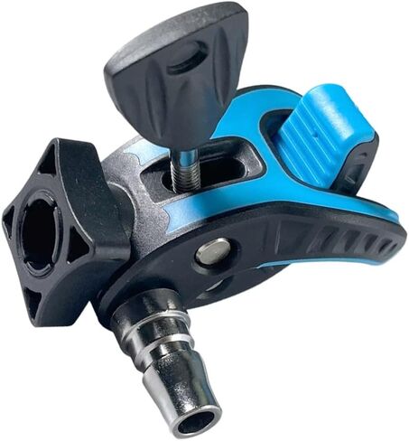 Reciprocating Machine Extension Rod with Vac-U-Lock Quick Connector for Pneumatic Tools | Stainless Steel Accessory 9.7" | Replacement for KlicLok & Standard Air Systems in Saudi Arabia