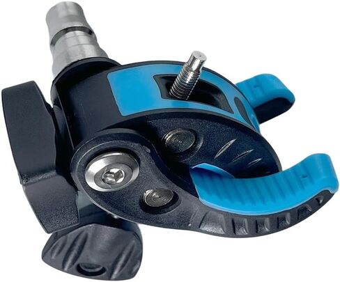 Reciprocating Machine Extension Rod with Vac-U-Lock Quick Connector for Pneumatic Tools | Stainless Steel Accessory 9.7" | Replacement for KlicLok & Standard Air Systems in Saudi Arabia