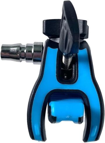 Reciprocating Machine Extension Rod with Vac-U-Lock Quick Connector for Pneumatic Tools | Stainless Steel Accessory 9.7" | Replacement for KlicLok & Standard Air Systems in Saudi Arabia