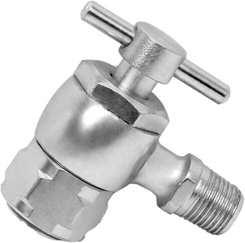 AV556 No Loss Nitrogen Air Chuck, Schrader Valve Adapter, 3000 PSI Heavy-Duty Brass/Stainless Steel Tire & Shock Inflation Tool, 1/8 Inch NPT Fitting, Multi-Gas (Air/Nitrogen) in Saudi Arabia