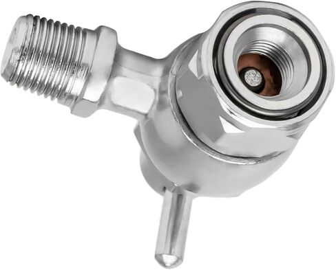 AV556 No Loss Nitrogen Air Chuck, Schrader Valve Adapter, 3000 PSI Heavy-Duty Brass/Stainless Steel Tire & Shock Inflation Tool, 1/8 Inch NPT Fitting, Multi-Gas (Air/Nitrogen) in Saudi Arabia