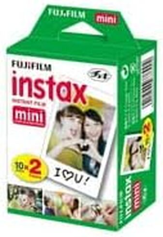Fujifilm Instax Mini Twin Film Pack (200 تعرض) حزمة (10 عناصر) in Saudi Arabia