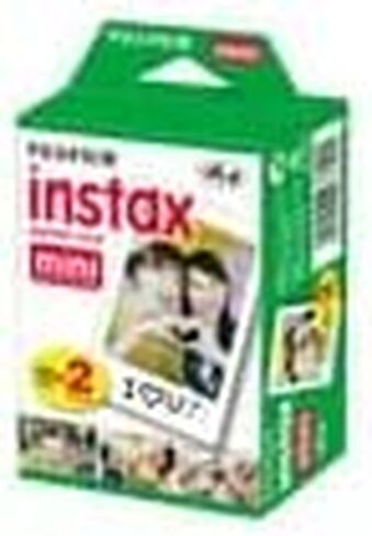 Fujifilm Instax Mini Twin Film Pack (200 تعرض) حزمة (10 عناصر) in Saudi Arabia