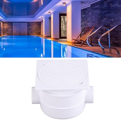 Underwater Light Junction Box, 3.9 x 3.9in Water Proof Pool Wire Connectors Holder Light Distribution Case Pool Accessories for Street Lamp Underground Lighting in Saudi Arabia