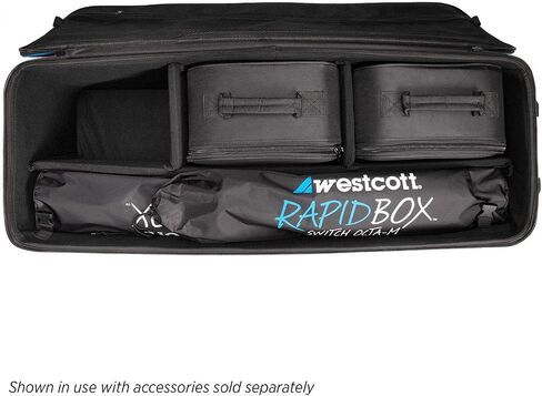 Westcott Wheeled Heavy-Duty Gear Case for Photography, Video Lighting, and Stands in Saudi Arabia