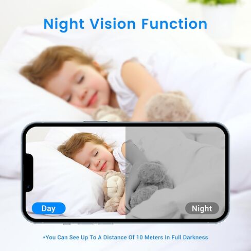 4K WIFI Home Security Camera Wireless Mini Indoor Hidden Spy Camera 4K HD With Night Vision Function, Motion Detection Application Built-in Battery Cat And Dog Camera For Home Security Dog Pet Camera in Kuwait