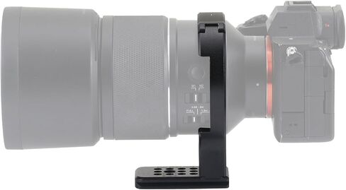 Gugxiom Metal Lens Tripod Collar Mount Ring Fit for SAMYANG AF135 F1.8 Lens Collar Foot Tripod Mount Ring Stand Base Built in 70mm QR Plate, Lens Collar Tripod Mount in Saudi Arabia