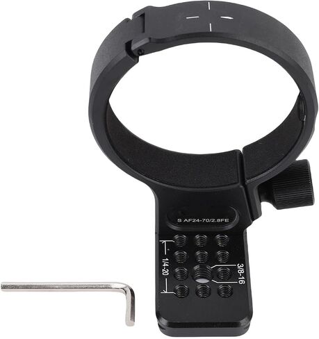 Gugxiom Metal Lens Tripod Mount Ring Fit for Samyang AF24 70mm F2.8 عدسة طوق Tripod Mount Ring Base ، Mount Term Trans Mount في لوحة QR 69 ملم in Saudi Arabia
