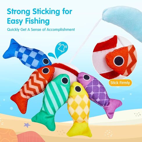 ألعاب Montessori لعمر واحد - لعبة صيد قماش مع أكواب تكديس ، ألعاب الطفل الأولى هدية عيد ميلاد 12-18 شهر in Saudi Arabia