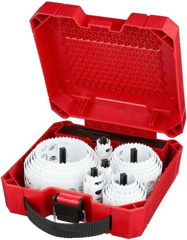 Hole Saw for Milwaukee 49-22-4185 All Purpose Professional Hole Saw Kit - 28pc in Saudi Arabia