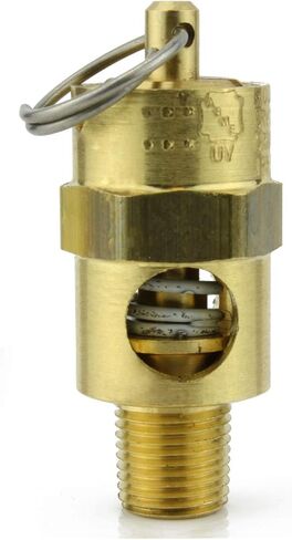 1/8 "NPT 215 PSI AIR ضاغط ضاغط السلامة من صمام الضغط صمام صمام البوب ​​جديد in Saudi Arabia