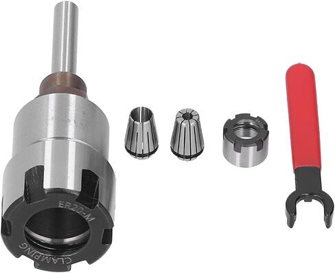 5Pcs Router Bit Collet Extension ER20 Spring Collet Set for 1/4 Handle - 5pc-ER20 (1/4 handle 5pc-ER20) in Saudi Arabia