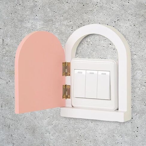 Magically Cute Door Shape Outlet Cover Plate for Child Safety Switches Guard in Kuwait