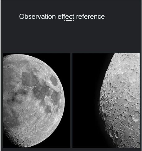 Telescope for Adults Astronomy Beginners,114mm Aperture Astronomical Telescope for - Telescope with Phone Adapter in Saudi Arabia