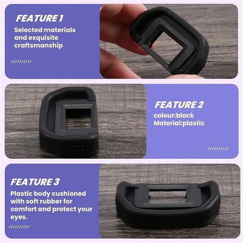 الكاميرا Eyepiece Eyecup 18mm eb استبدال الكاميرا واقي Canon EOS 80d 70d 60d 77d 50d 5d 5d Mark II 6d 6d Mark II in Kuwait