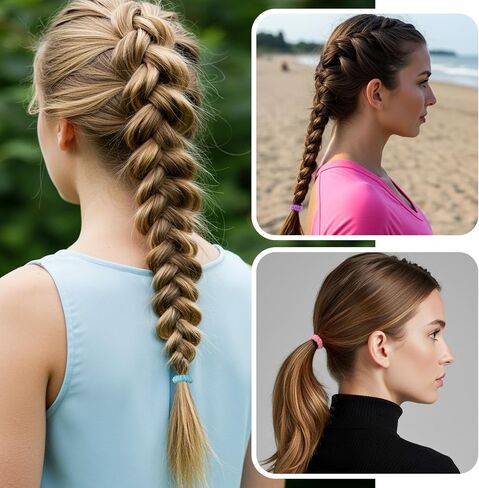 200pcs عصابات شعر الأطفال ، 2 سم/0.8 بوصة من علاقات شعر الطفل ، حامل ذيل حصان سلس ، وروابط شعر مرنة للفتيات الصغيرات ، فرقة مطاطية صغيرة للأطفال ، أسوار الشعر المصغرة متعددة الألوان للفتيات (لون الحلوى) in Saudi Arabia