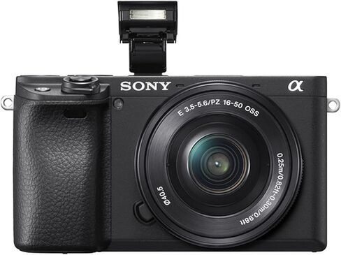 Sony a6400 Mirrorless Camera with 16-50mm + 55-210mm Lenses, 128GB Extreem Memory,.43 Wide Angle & 2X Lenses, Case. Tripod, Filters, Hood, Spare Battery & Charger, Editing Software Kit -Deluxe Bundle in Saudi Arabia