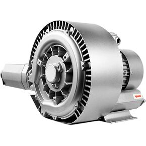 Industrial Vortex Fan - High-Pressure Dual Stage Blower for Aquarium Aeration, Fish Pond Oxygenation & Workshop Ventilation - Efficient, Quiet, Durable Air Pump in Kuwait