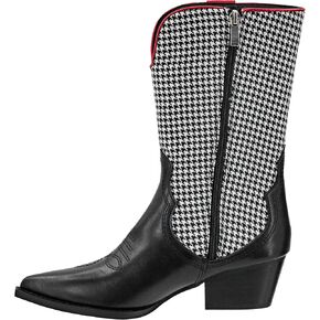 Corkys Footwear Hey Girl Womens SomeBodys مشكلة حذاء غربي مكدسة بحجم 2 بوصة ، ويتميز بملعب مملوء بالملابس طوال اليوم ، والخياطة الغربية ، وملفقة كاملة داخل الرمز البريدي in Kuwait