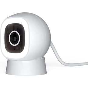 Luna 2k AI Cameras for Home Security ، Outdoor/Indoor ، Wi-Fi 6 ، التنبيهات الذكية ، الرؤية الليلية الملونة ، الأضواء/صفارات الإنذار ، الجبل المغناطيسي ، تخزين السحابة و CVR ، الصوت ثنائي الاتجاه (2 عبوة ، أبيض) in Kuwait