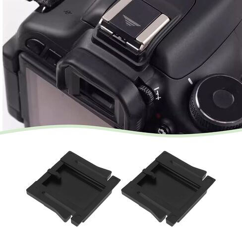 قم بإنشاء Idea 10pcs حذاء حذاء ساخن بديل حماية الأحذية المتوافقة مع Canon EOS متوافق مع Sony Alpha Cameras Black (الإصدار 2) in Saudi Arabia