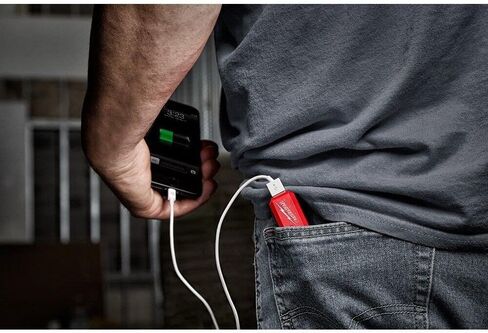 48-59-2013 لـ Milwaukee redlithium USB Charger & Portable Source Source الطقم: 1.625 "الارتفاع: 3.87" العرض: 1.12 "الوزن: 0.37 in Saudi Arabia