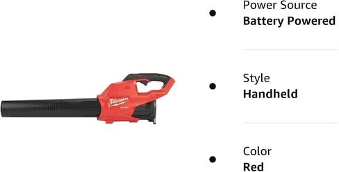 Milwaukee M18 18V Fuel 3/8'' Brushless Cordless Mid-Torque Compact Impact Wrench Bare Tool + Accessories, Black & Red in Saudi Arabia