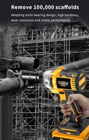 21V Cordless Impact Wrench and Drill Set with Battery and Quick Charger | Suitable for Car Repair, DIY, and Father's Day Gifts (Cordless drill + battery*1) in Saudi Arabia