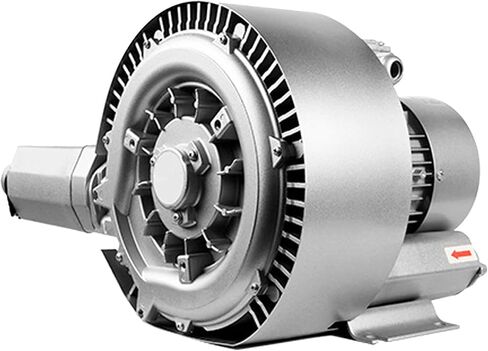 Industrial Vortex Fan - High-Pressure Dual Stage Blower for Aquarium Aeration, Fish Pond Oxygenation & Workshop Ventilation - Efficient, Quiet, Durable Air Pump in Saudi Arabia
