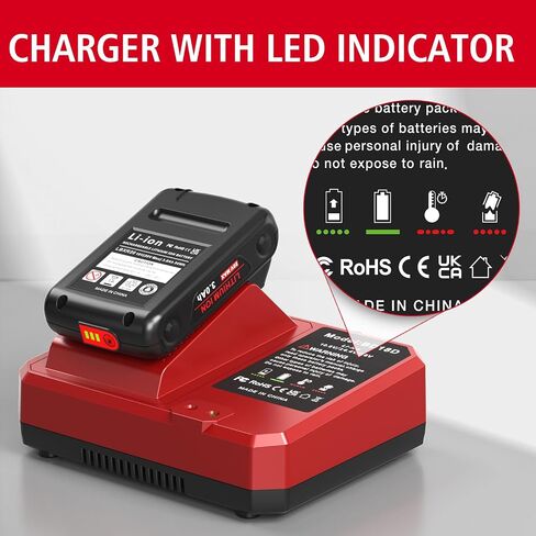 2 Packs 3.0Ah Replacement 20V Lithium Battery with Charger for Black and Decker 20V Max LBXR20, LB20, LBX20 Compatible with Extended Run Time Cordless Power Tools in Saudi Arabia