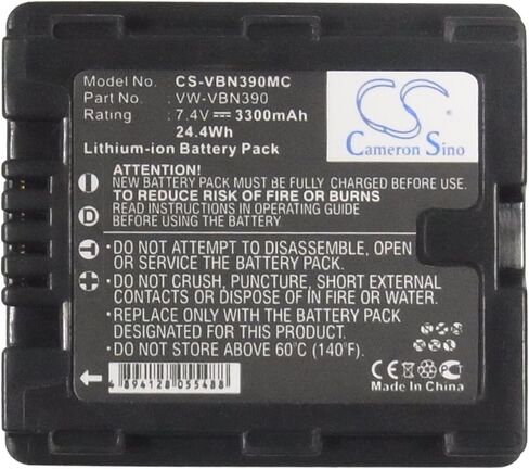 بطارية كاميرون سينو إعادة شحنها لـ Panasonic HDC-SD800 (3300 مللي أمبير في الساعة) in Kuwait