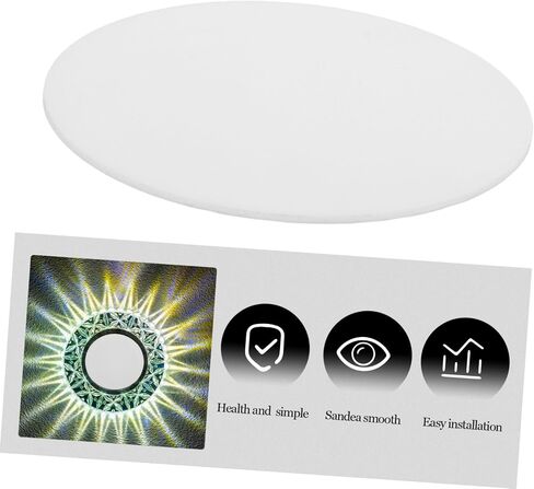 6Pcs Ceiling Lamp Diffuser Shades LED Downlight Diffuser for Chandelier Easy Installation Light Cover Uniform Light Spread Compatible with Multiple Environments in Saudi Arabia