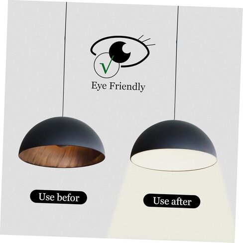 6Pcs Ceiling Lamp Diffuser Shades LED Downlight Diffuser for Chandelier Easy Installation Light Cover Uniform Light Spread Compatible with Multiple Environments in Saudi Arabia