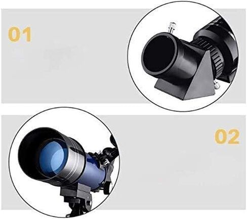 Telescope HD Professionals Telescope for Kids Adults Refractor Astronomy Telescope Watching The Moon Bird Watching Viewing LMMS (Color : - Size : -) in Saudi Arabia