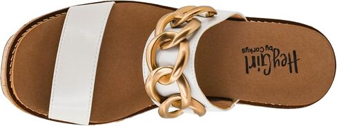 Corkys Footwear على أسافين 3.75 بوصة - اثنان من الإسفين من قسيمة Cork مع تفاصيل سلسلة مكتنزة - حيث تلتقي الراحة الأنيقة مع النعال المذكورة إيفا in Saudi Arabia