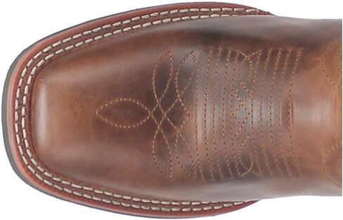 Laredo Womens Sable Square Square Square Boots Disual Boots Mid Calf Low Heel 1-2 " - Brown in Saudi Arabia