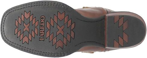 Laredo Womens Sable Square Square Square Boots Disual Boots Mid Calf Low Heel 1-2 " - Brown in Saudi Arabia