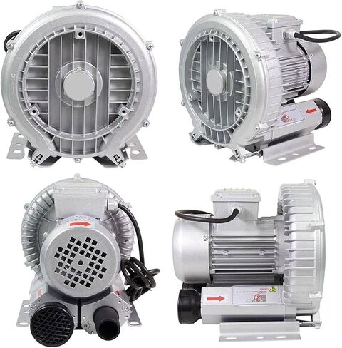 منفاخ حلقة بركة الأسماك الكهربائية - مضخة الهواء التجديدية 110 فولت/220 فولت ، 120W -1100W لتهوية مياه الصرف الصحي وتوريد أكسجين الحوض - منفاخ هادئ وفعال in Saudi Arabia
